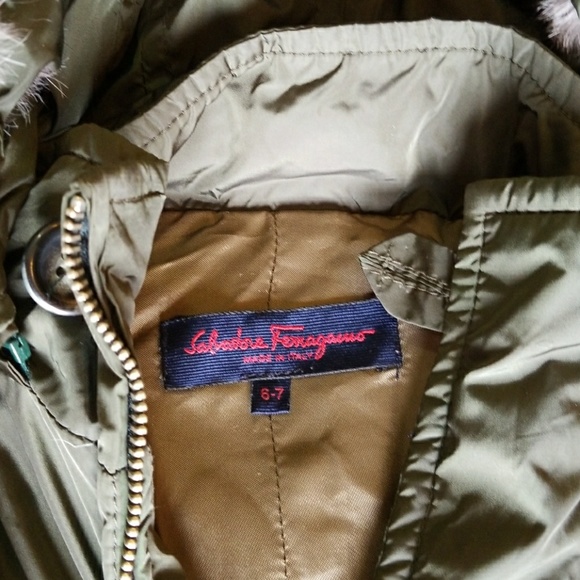 Sold.  Salvatore Ferragamo kids jacket 6-7 - Picture 2 of 8
